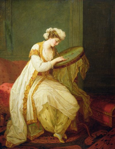 Una mujer turca, 1773 de Angelica Kauffmann